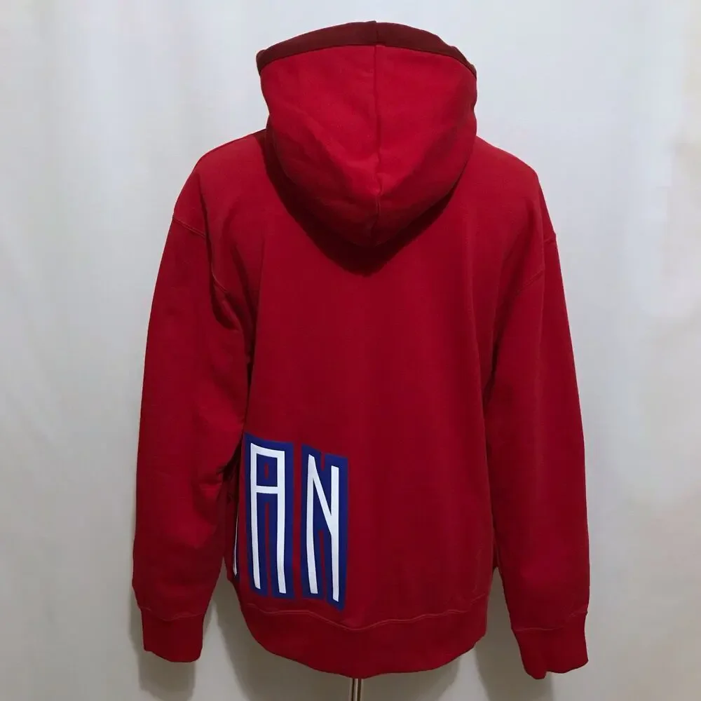 Jordan NWT Red Pullover Hoodie Men L